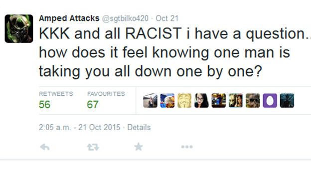 amped attacks en Twitter