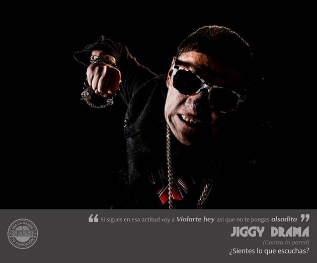 Fotos: Una campaña en Colombia denuncia la violencia machista en el reggaetón