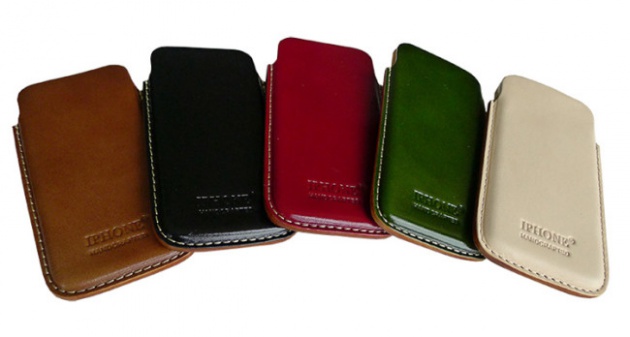 Funda de cuero para iPhone