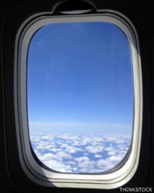 Ventanilla de un avión