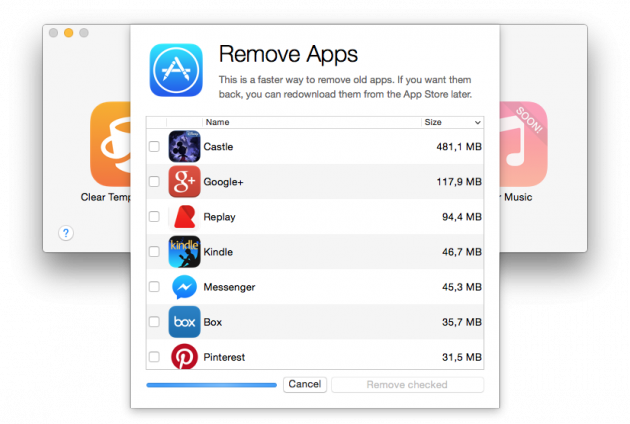 PhoneExpander limpia espacio ocupado en tu iPhone.