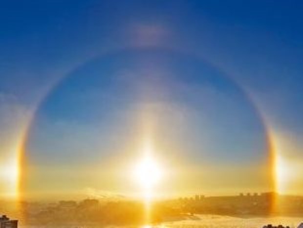 El fenomeno de los tres soles se dio en Salta Argentina