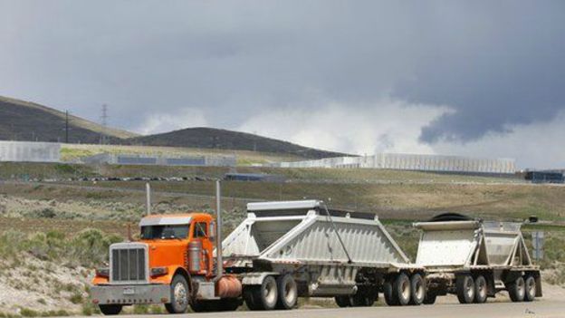 Imagen del nuevo centro de recolección de datos de la NSA