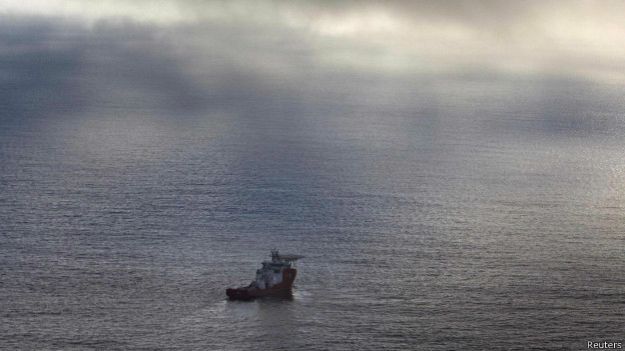 busqueda en alta mar