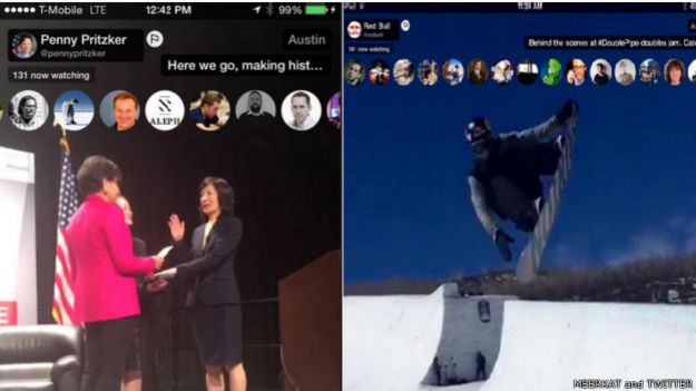 La secretaria de Comercio de EE.UU, Penny Pritkzer se jactó de ser la primera persona de su gobierno en retransmitir un evento con Meerkat