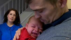 Chris Graham con su familia