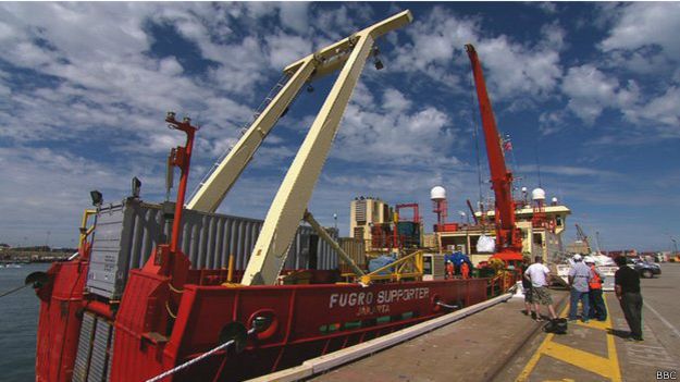 Barco de rescate Fugro Supporter