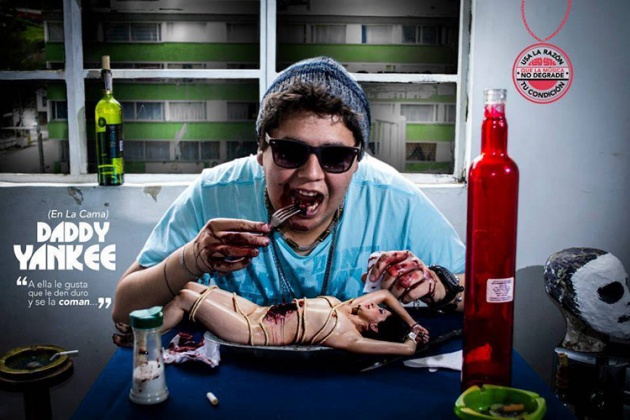 Fotos: Una campaña en Colombia denuncia la violencia machista en el reggaetón