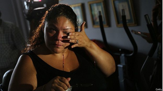 Familiar de víctima