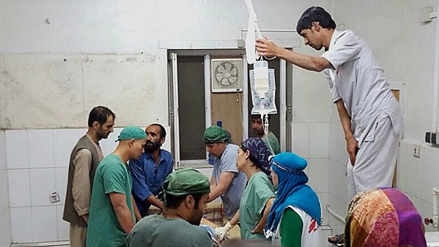 Heridos en el hospital