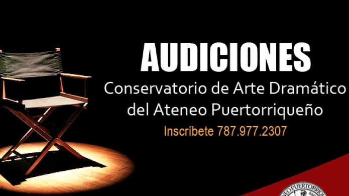 CONSERVATORIO DE ARTE DRAMÃTICO CONVOCA A AUDICIONES