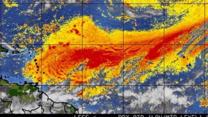 Polvo del Sahara de camino. La calidad de aire tendrÃ¡ un deterioro, y el potencial de lluvia disminuirÃ¡... 