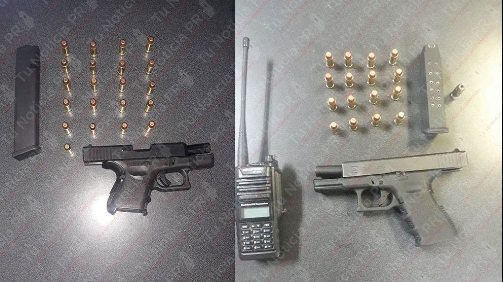  Ocupan dos pistolas en residencial de Ponce 