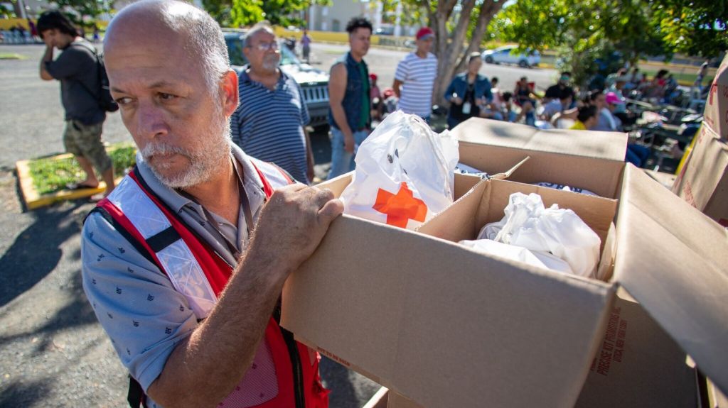  Sobre 100 voluntarios de la Cruz Roja activos en la respuesta 