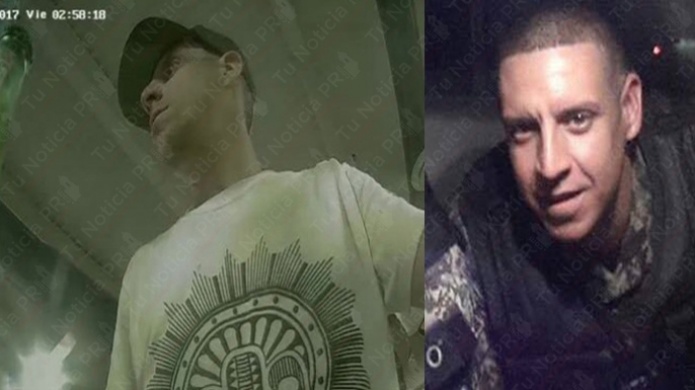 Captan en video policía municipal de San Juan que asalto gasolinera 