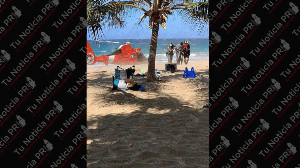  &ldquo;Coast Guard&rdquo; rescata a hombre arrastrado por la corriente en Quebradillas 