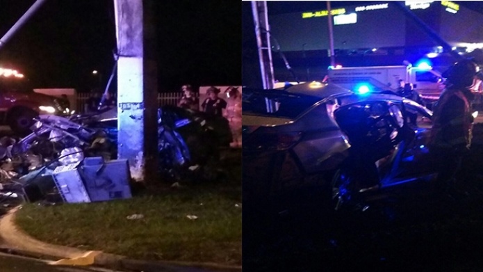 Identifican a los dos jóvenes que murieron en aparatoso accidente en Carolina 