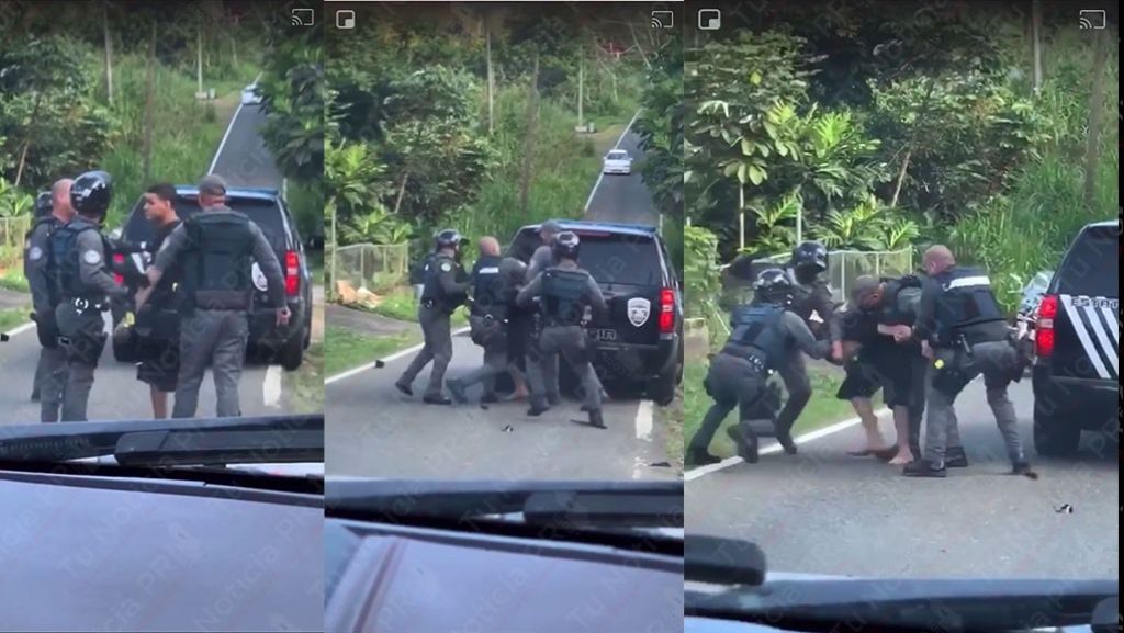  Captan en video otra intervenci&oacute;n de polic&iacute;as estatales que se sali&oacute; de control 