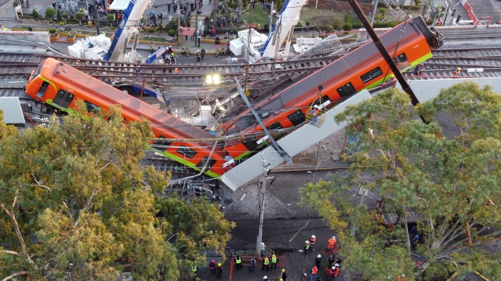  Alcaldesa niega haber filtrado informaci&oacute;n sobre colapso de metro en M&eacute;xico 