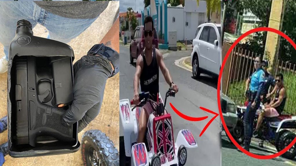  Hallan arma de fuego en &ldquo;four track&rdquo; ocupada a &ldquo;Tito El Bambino&rdquo; 