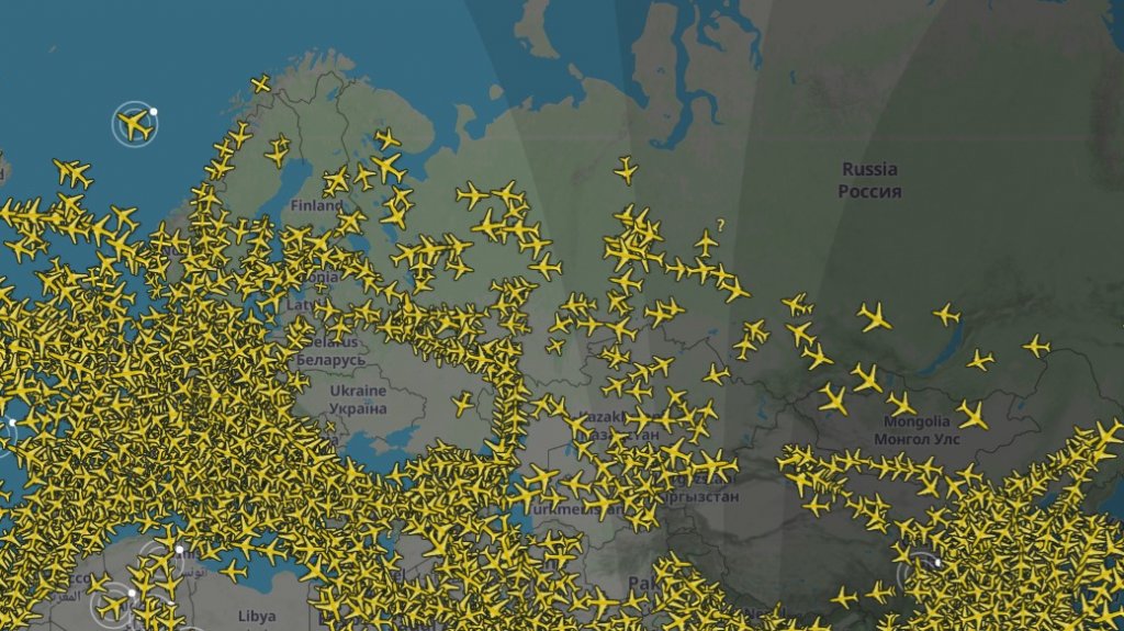  Rusia cierra su espacio a&eacute;reo para Alemania, Espa&ntilde;a, Italia, Francia y decenas de otros pa&iacute;ses 