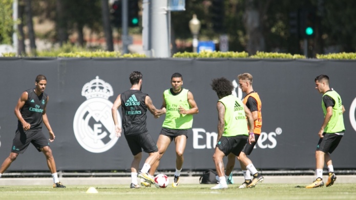 l Real Madrid aumenta la intensidad en la cuarta jornada de entrenamientos
