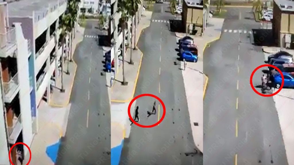  Video: Violento asalto a una mujer grabado en Plaza Carolina, fue para llevarle solo 40 d&oacute;lares, documentos y un celular 
