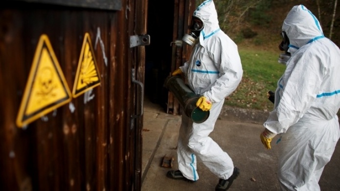 Las armas quÃ­micas sirias podrÃ­an destruirse a bordo de un buque de EE.UU.