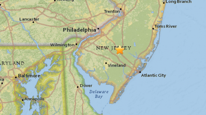Una serie de temblores inquietan a Nueva Jersey
