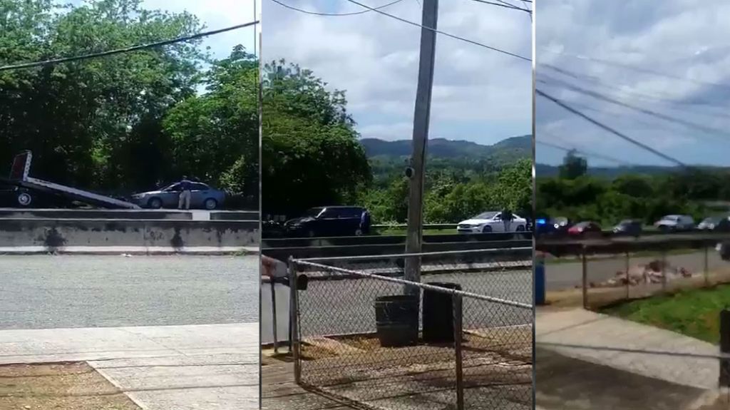  En video los primeros que se fueron en Gr&uacute;a por andar con tablilla con numero impar 