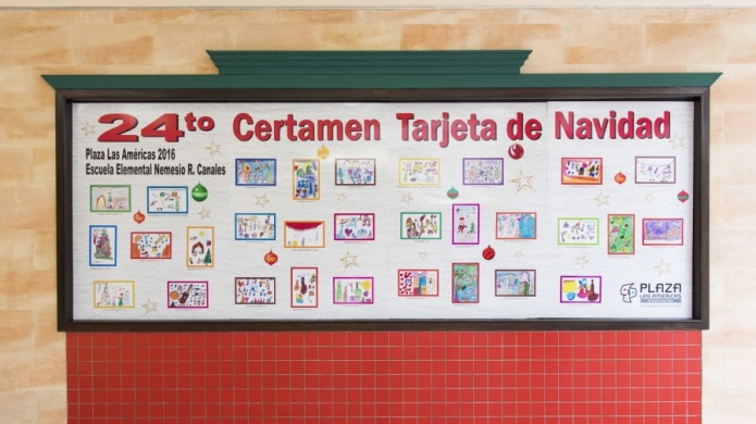Anuncian ganadores de diseÃ±o para la tarjeta de Navidad de Plaza Las AmÃ©ricas