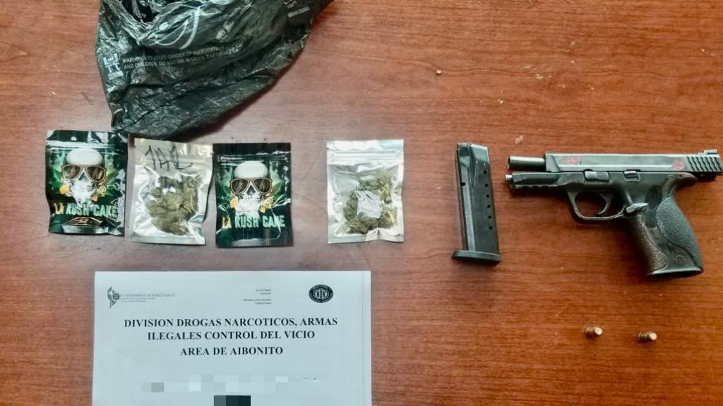  Dos &ldquo;chamaquitos&rdquo; uno de ellos menor arrestados con arma y drogas en Aibonito 