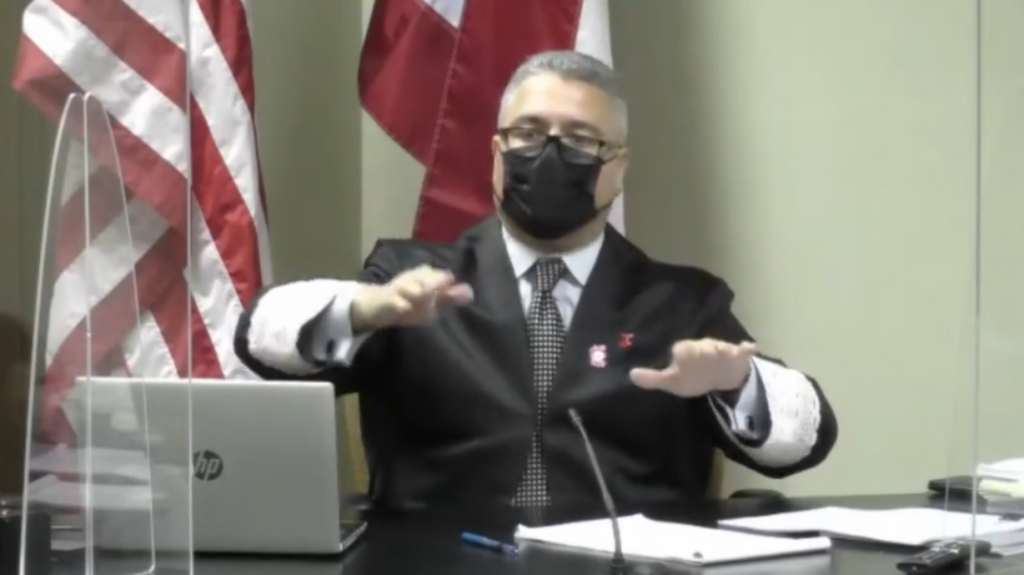  Juez Anthony Cuevas Ramos llama la atenci&oacute;n a abogados para que dejen de objetar y dilaten el proceso en caso Natal vs Romero 