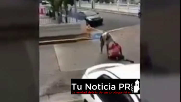 Video: Ciudadano "Le da paliza" a hombre que robo en Humacao