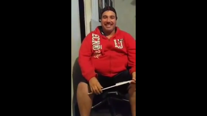 Video: "Popular arrepentido" envÃ­a un mensaje a GarcÃ­a Padilla