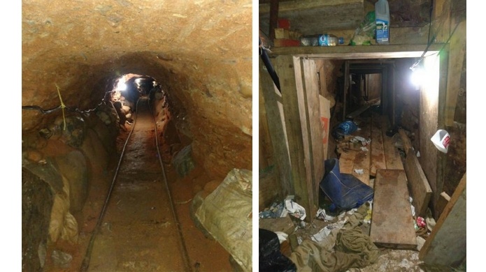 Hallan tÃºnel en frontera MÃ©xico-EEUU