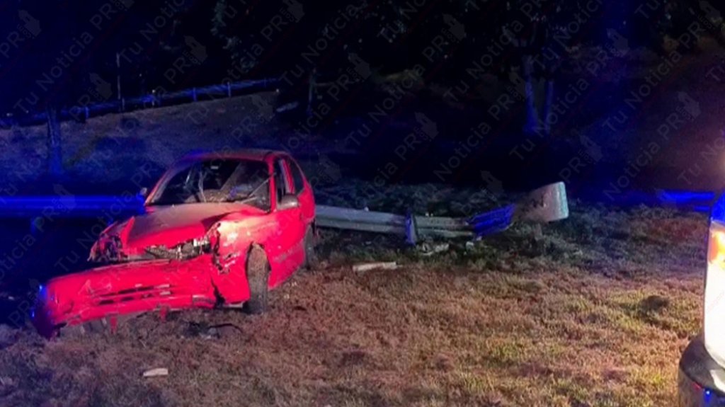  Video: Conductor sale expulsado de su veh&iacute;culo en la carretera 30 