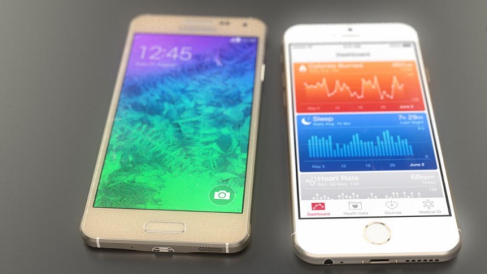 Comparativa: iPhone 6 contra Samsung Galaxy Alpha