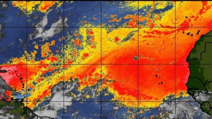 Episodio significativo de bruma, calor y poca lluvia...
