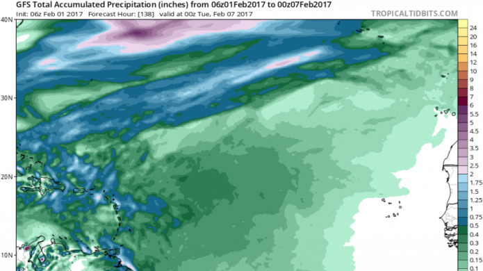 Lluvias pasajeras en los prÃ³ximos dÃ­as.