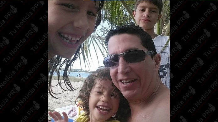 Publican foto del padre asesino de Ponce compartiendo con sus hijos 