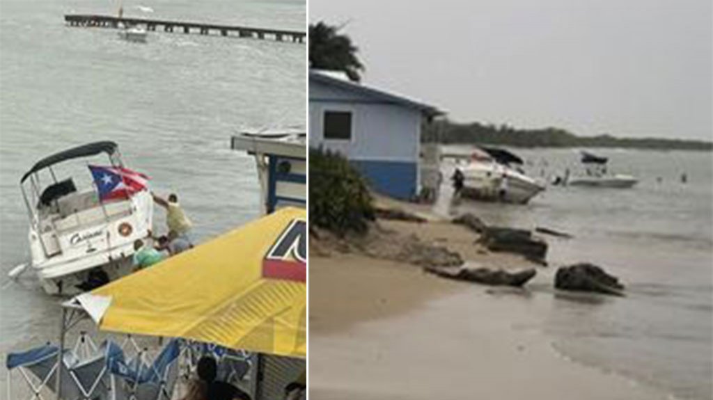  Video: Estos dos no hicieron caso y se fueron con sus botes para Cabo Rojo, así terminaron 