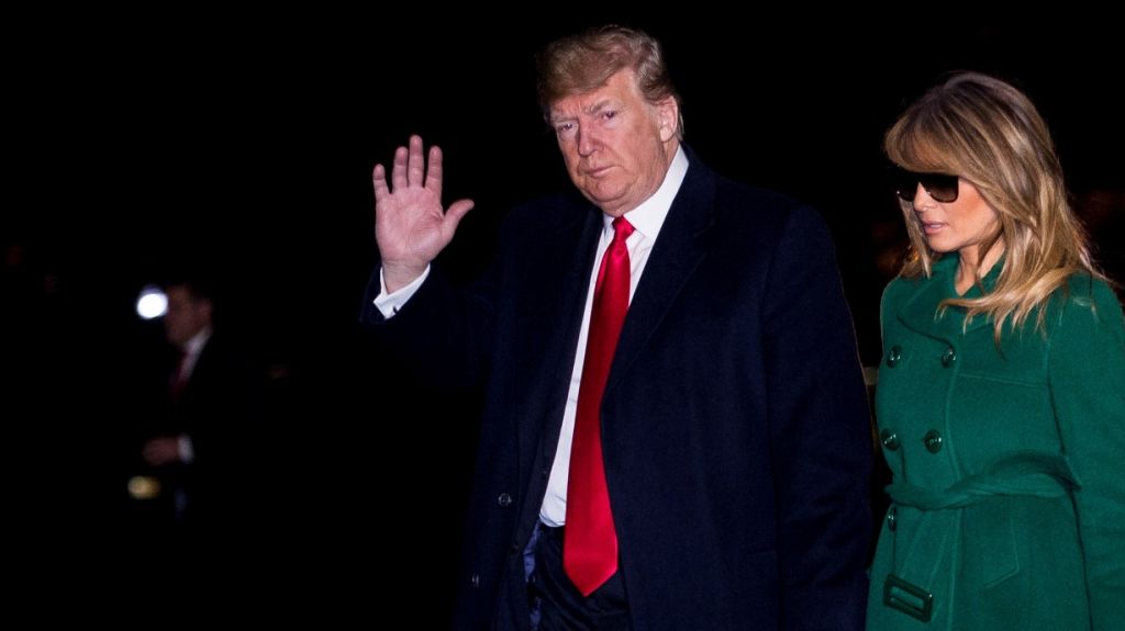  Trump sorprende con visita a las tropas desplegadas en Irak 