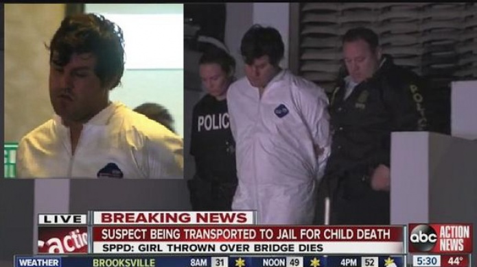 NiÃ±a de 5 aÃ±os muere tras ser lanzada desde un puente por su padre