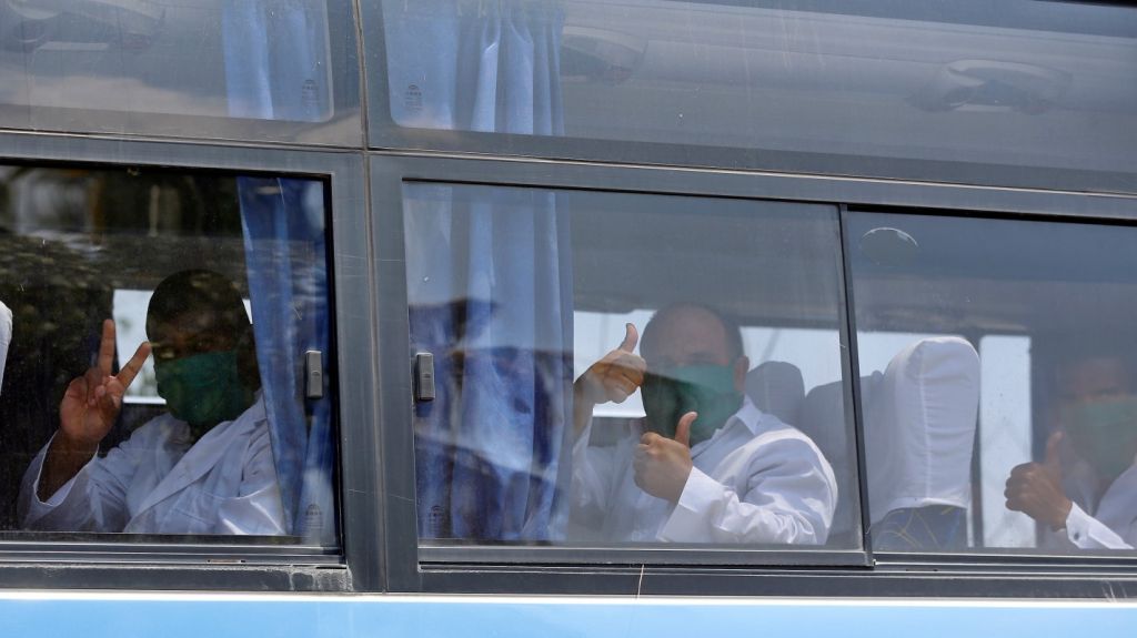  Un nuevo equipo m&eacute;dico cubano llega a Italia para ayudar ante la pandemia 
