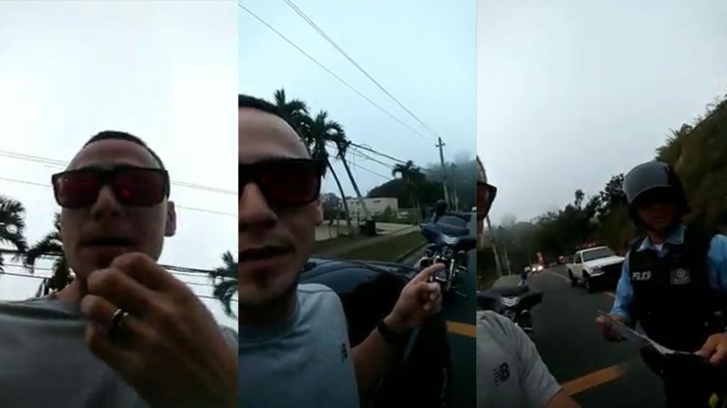  Otro Video de el “Quejón” de Utuado denunciando por Facebook a un policía que le da un boleto 