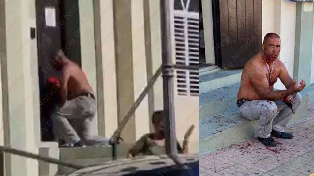  Video: Momento en que hombre entra a la fuerza y destruye una iglesia en Rinc&oacute;n 