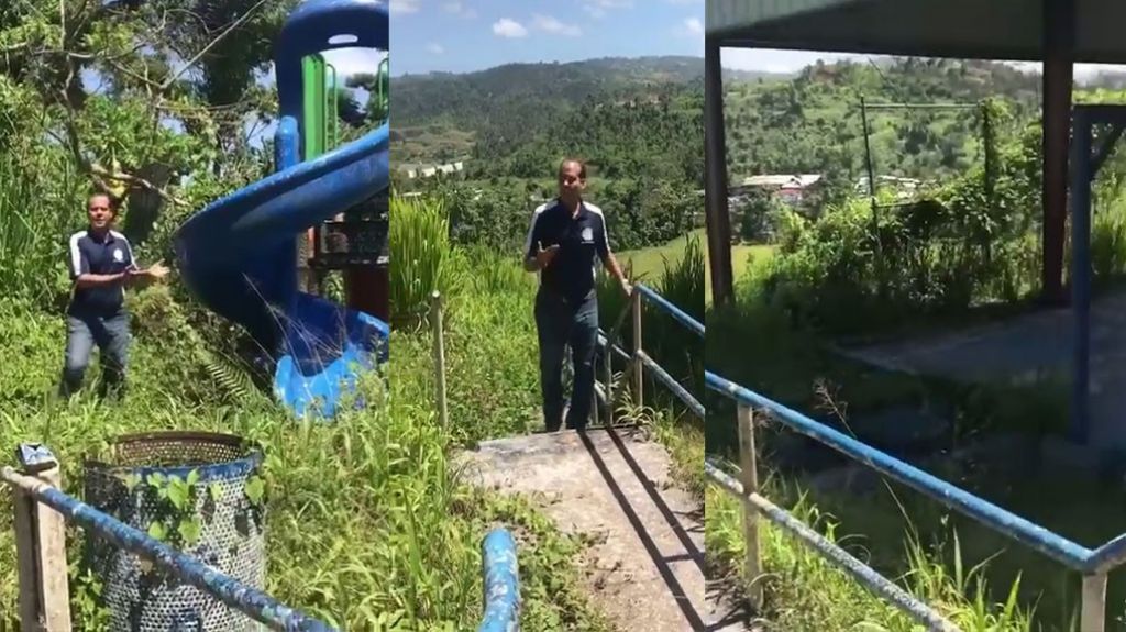  Con un video estilo pel&iacute;cula de terror Jorge Navarro denuncia malas condiciones de sector de Caimito 