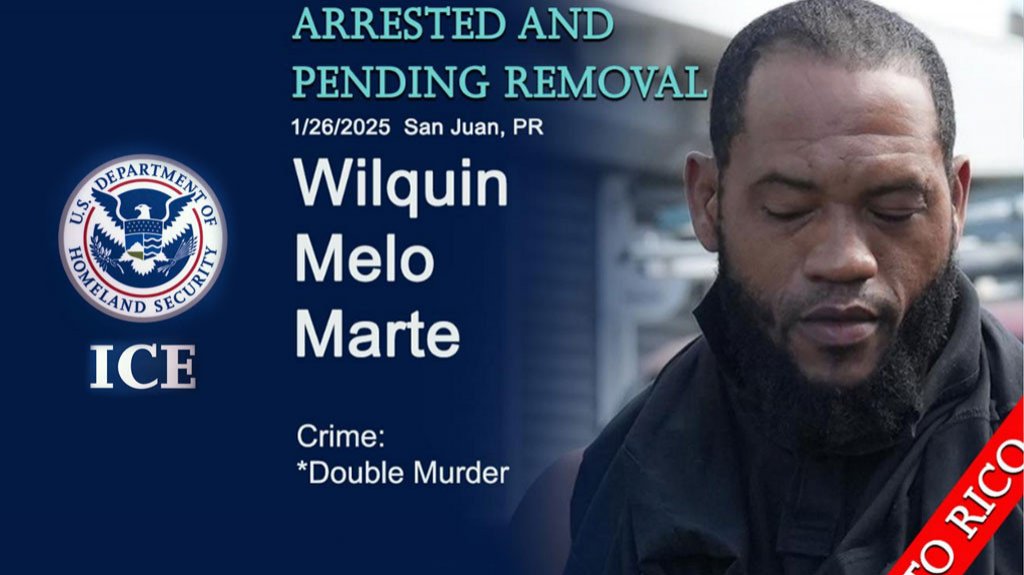  ICE capturan en Puerto Rico a pr&oacute;fugo dominicano por doble asesinato en RD 