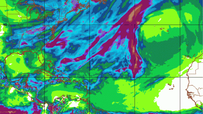 Aguaceros en la tarde hacia el Interior-Noroeste... 